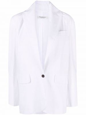 Overdimensjonert lang blazer Philosophy Di Lorenzo Serafini hvit