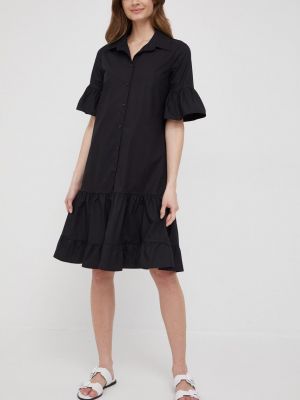 Pamučna mini haljina Xt Studio crna