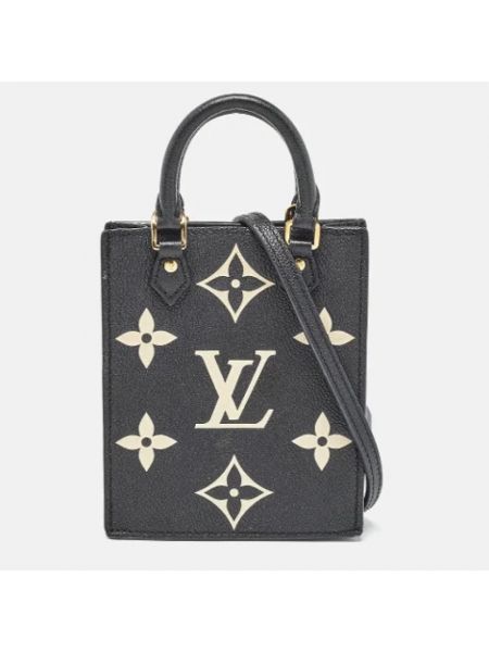 Minitorba skórzana retro Louis Vuitton Vintage czarna