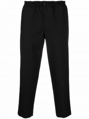 Pantaloni de lână Black Comme Des Garçons negru