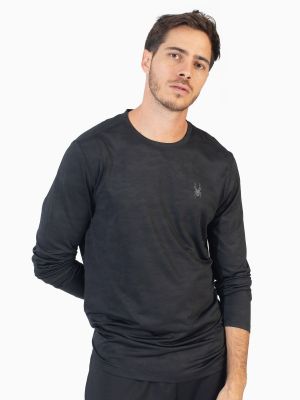 Sportiniai marškinėliai Spyder juoda