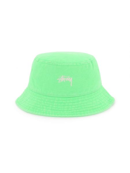 Zielona czapka Stussy