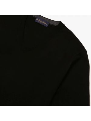 Suéter de lana merino Brooks Brothers negro