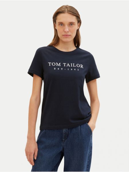 Marškinėliai Tom Tailor mėlyna