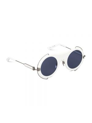 Okulary przeciwsłoneczne Calvin Klein białe