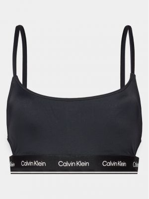 Бански Calvin Klein Swimwear черно