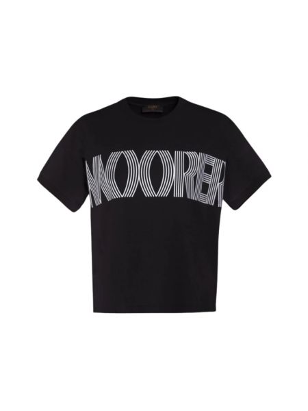 T-shirt Moorer schwarz