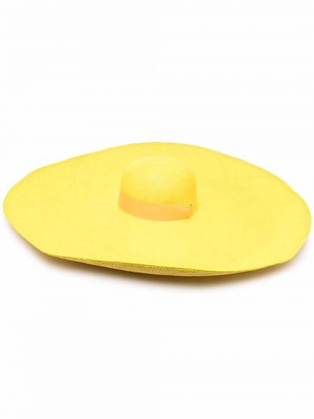 Oversize шапка Sensi Studio жълто