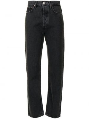 Vaqueros skinny de cintura alta slim fit Agolde negro