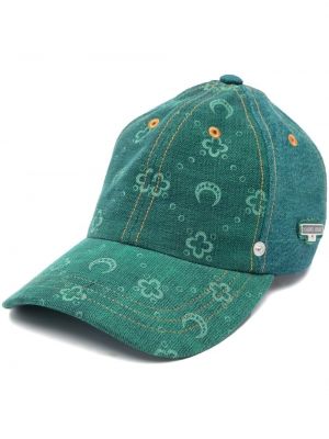 Cappello con visiera Marine Serre verde