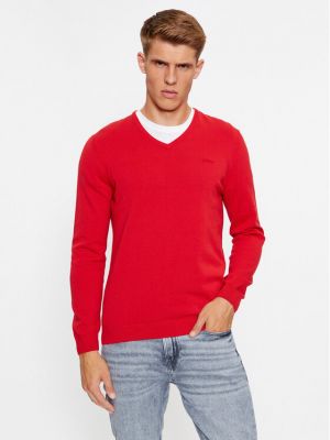 Пуловер S.oliver червено