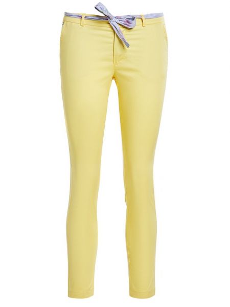 Spodnie La Martina żółte