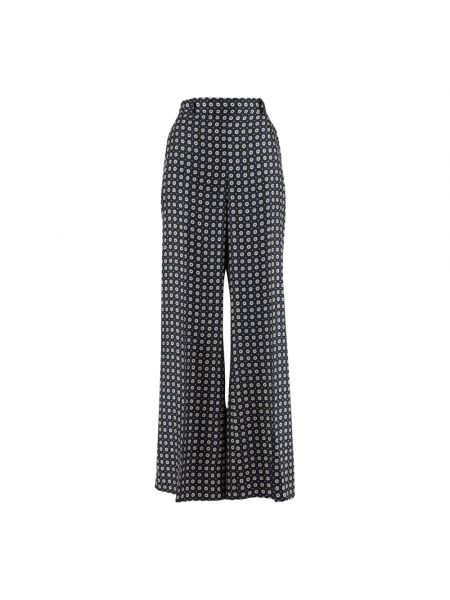 Jedwabne spodnie w geometryczne wzory Ralph Lauren