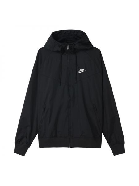 Спортивная повседневная куртка на молнии Nike черная