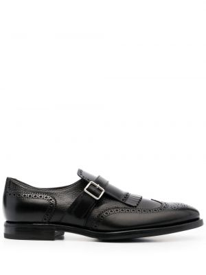 Обувки монк с ресни Henderson Baracco черно