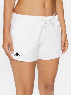 Shorts de sport Kappa blanc