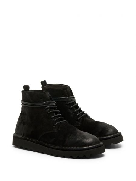 Ankle boots z nubuku Marsell czarne