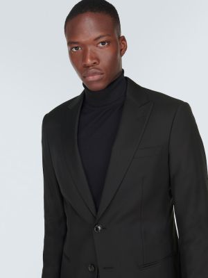 Kasmír gyapjú dzseki Giorgio Armani fekete