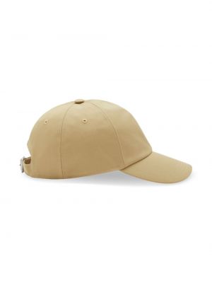Medvilninis kepurė su snapeliu Burberry smėlinė