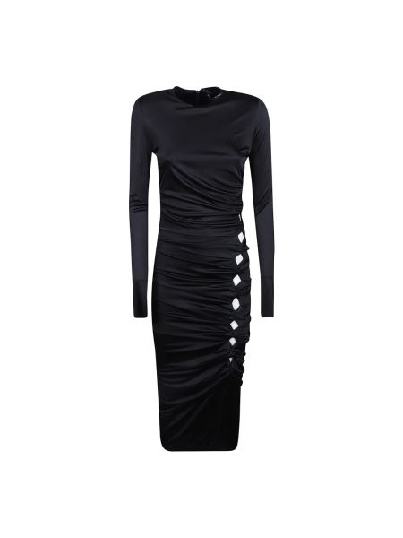 Sukienka midi Versace czarna