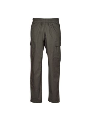 Pletené cargo kalhoty New Balance khaki