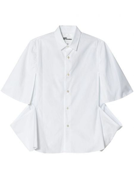 Kokvilnas krekls Noir Kei Ninomiya balts