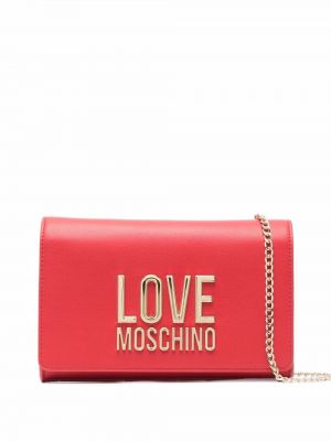 Kjedeposer Love Moschino rød