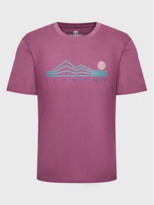 Priliehavé tričko Element fialová