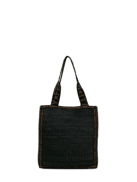 Τσάντα shopper Fendi Pre-owned μαύρο