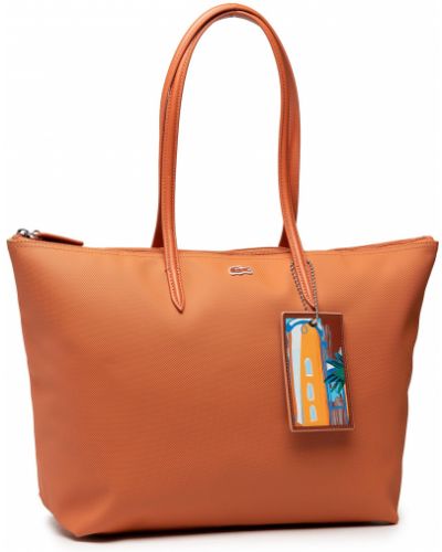 Shopper Lacoste, arancione