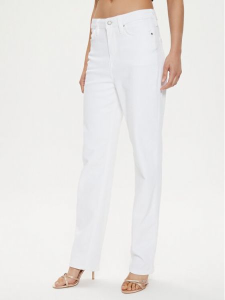 Straight leg jeans Guess bianco
