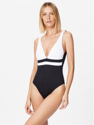 Plážové jednodílné plavky Seafolly - černá