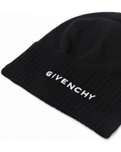 Cepure ar apdruku Givenchy melns
