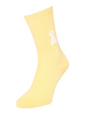 ARMEDANGELS Ponožky  žltá / biela