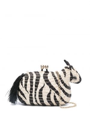 Crossbody torbica sa zebra printom Serpui