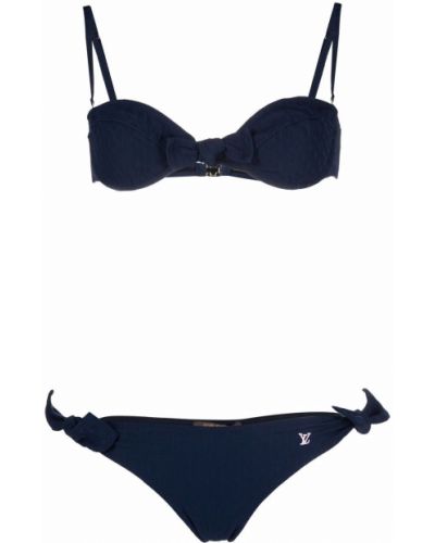 Bikini Louis Vuitton, niebieski