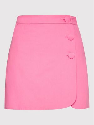 Spódniczka mini Glamorous, różowy