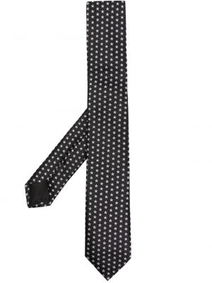 Csillag mintás selyem nyakkendő Givenchy