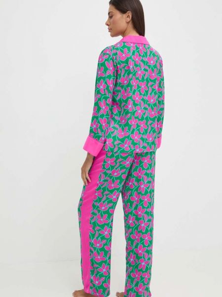 Pidžama Kate Spade zelena