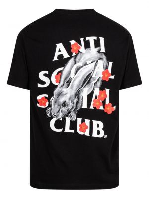 T-shirt Anti Social Social Club schwarz