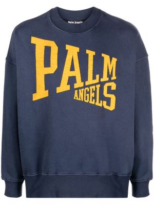 Sweatshirt aus baumwoll mit print Palm Angels