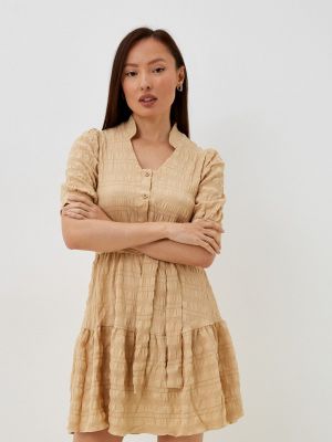 Платье-рубашка Original Siberia бежевое