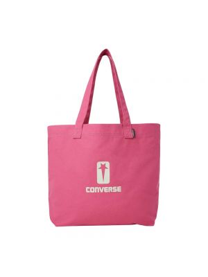 Shopper handtasche mit print Rick Owens pink