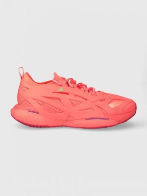 Różowe sneakersy Adidas By Stella Mccartney