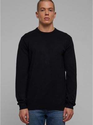Плетен пуловер Uc Men черно