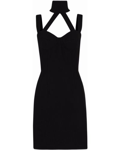 Mini šaty Dolce & Gabbana černé