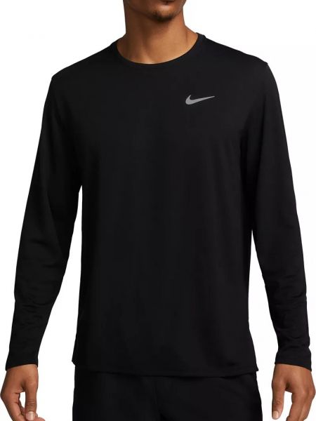 Мужская беговая футболка с длинными рукавами Nike Dri-FIT UV Miler черный