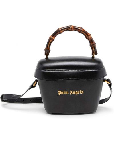 Crossbody väska i bambu Palm Angels svart