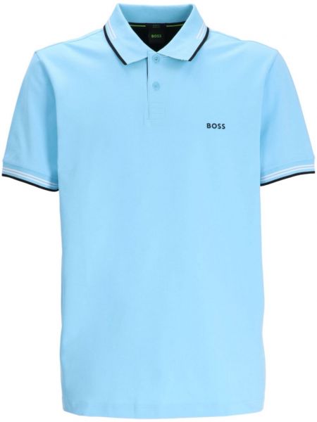 Poloshirt Boss blå