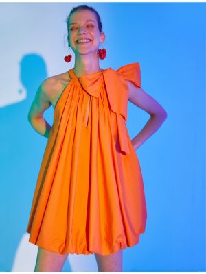 Φόρεμα Koton πορτοκαλί